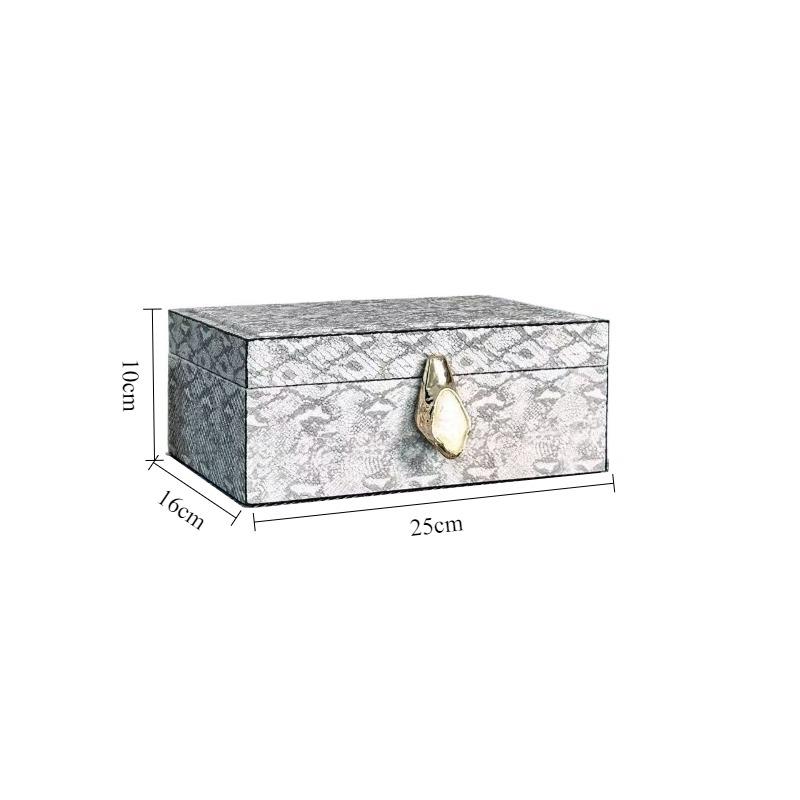 Leather Jewelry Organizer Box Luxury Necklace Display Cases Bracelet Jewellery Protect Case Hotel Desk Trinket Storage Boxes
Leather Jewelry Organizer Box Luxury Necklace Display Cases Bracelet Jewellery Protect Case Hotel Desk Trinket Storage Boxes