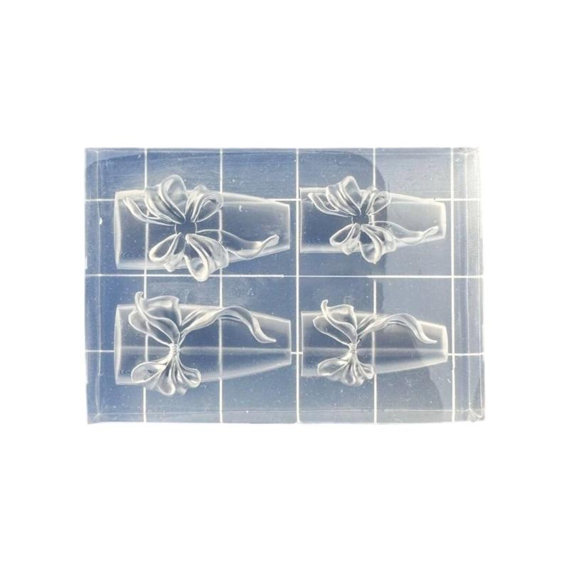 Transparent Elastic Nail Sculpture Mold With Heart Ribbon Patterns For Professional Manicure
Transparent Elastic Nail Sculpture Mold With Heart Ribbon Patterns For Professional Manicure