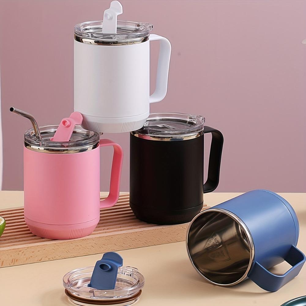 1pc Stainless Steel Coffee Mug 15.6oz Insulation Coffee Cups with Lid Water Cups for Home Office Drinkware Bottom Can Be Heated 401-500ml чорний
1pc Stainless Steel Coffee Mug 15.6oz Insulation Coffee Cups with Lid Water Cups for Home Office Drinkware Bottom Can Be Heated 401-500ml чорний