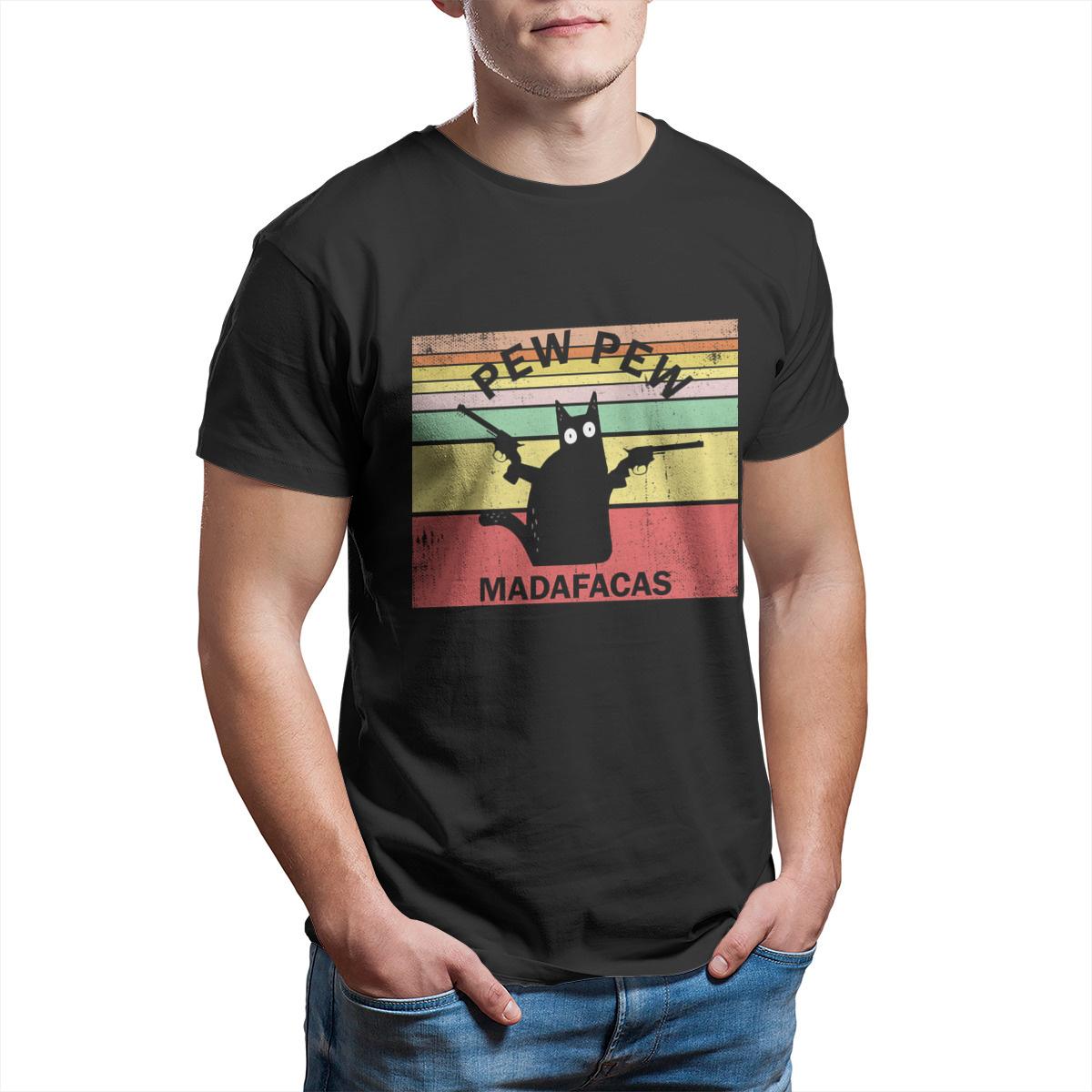 Madafakas Pew Cat vintage T-Shirt Games Vintage Cute Short Sleeve Christmas Mens Clothes 11318 3XL чорний
Madafakas Pew Cat vintage T-Shirt Games Vintage Cute Short Sleeve Christmas Mens Clothes 11318 3XL чорний