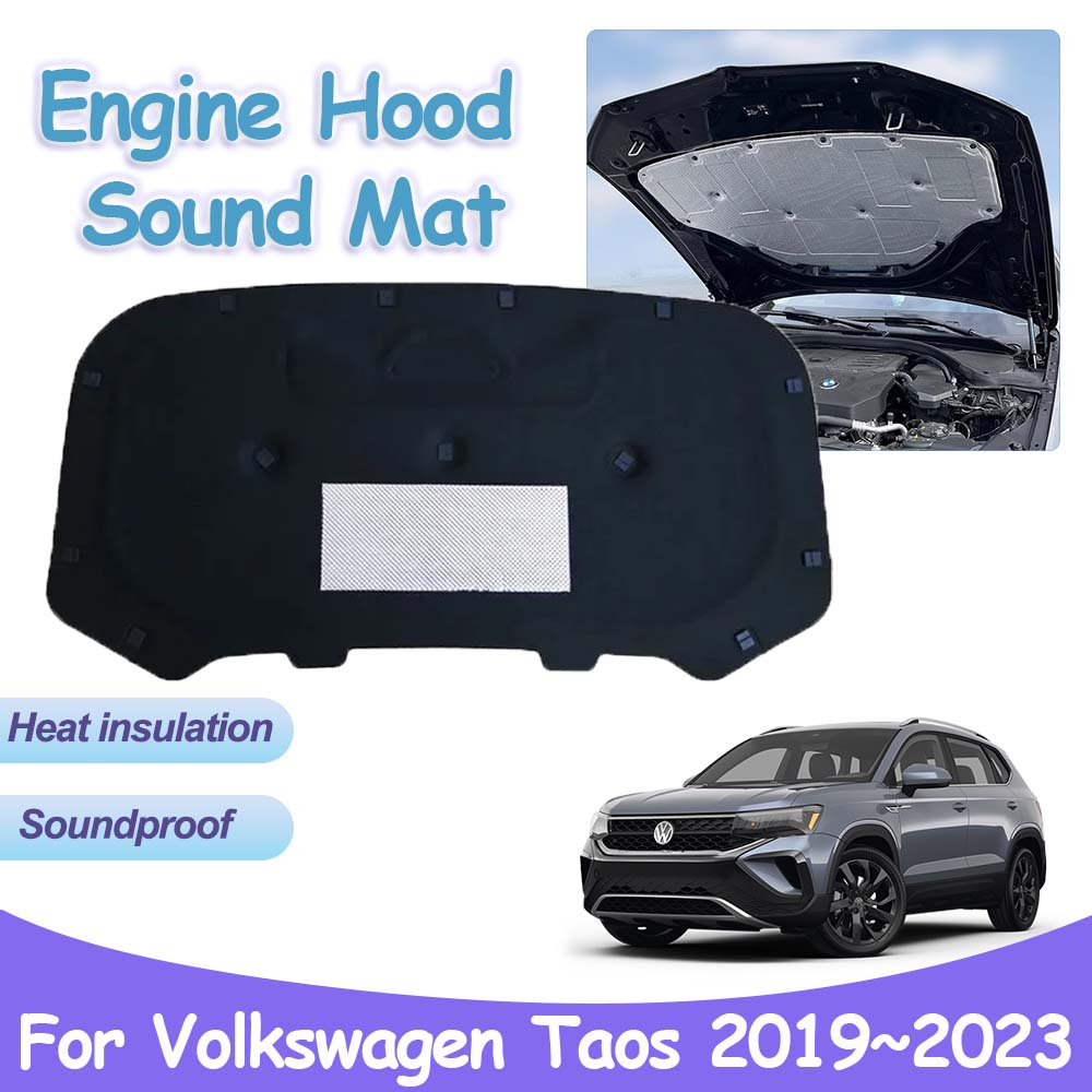 Для Volkswagen VW Taos Tharu 2019 ~ 2024 передній звук двигуна, капот, звукоізоляційні чохли, теплоізоляція, бавовняні аксесуари для салону
Для Volkswagen VW Taos Tharu 2019 ~ 2024 передній звук двигуна, капот, звукоізоляційні чохли, теплоізоляція, бавовняні аксесуари для салону