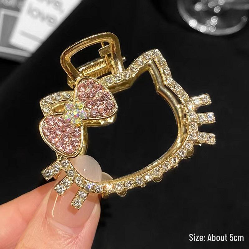 Корейська шпилька для волосся у вигляді котика КТ зі стразами для зачісок
Корейська шпилька для волосся у вигляді котика КТ зі стразами для зачісок