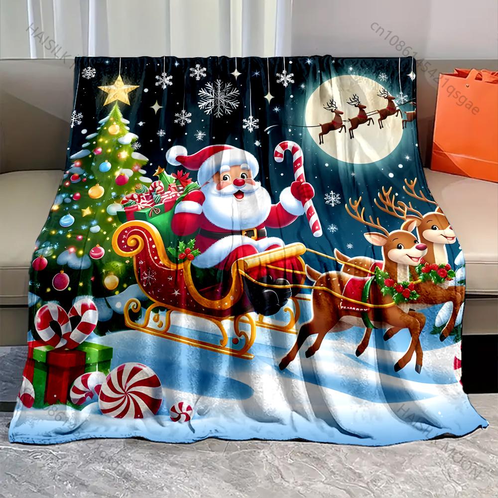 1PC Santa with Sleigh and Reindeer Pattern Blanket Flannel Material Soft Warm for All Seasons,For Home Outdoor Camping Picnics 75x90cm
1PC Santa with Sleigh and Reindeer Pattern Blanket Flannel Material Soft Warm for All Seasons,For Home Outdoor Camping Picnics 75x90cm