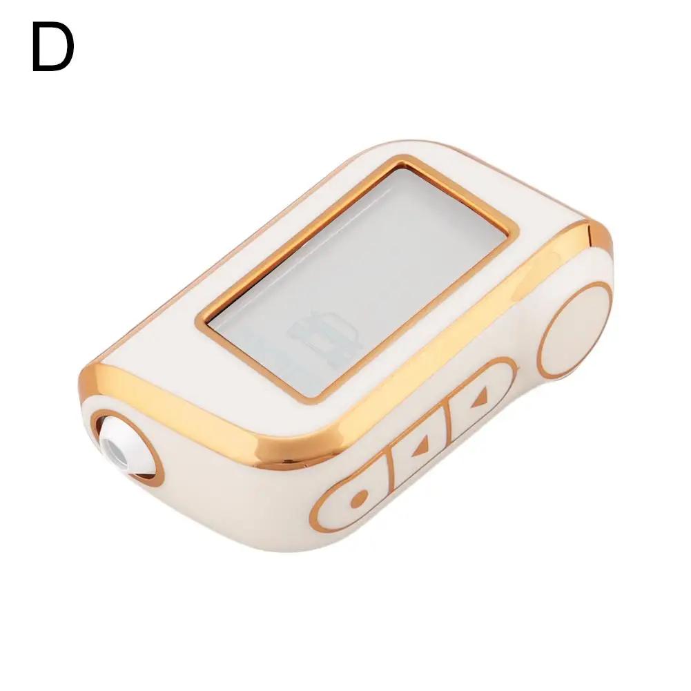 Сумка для автомобильного ключа из ТПУ, чехол для автомобильного дистанционного ключа, подходит для Starline A93, русский двунаправленный автомобильный дистанционный брелок, автозапчасти W9P2