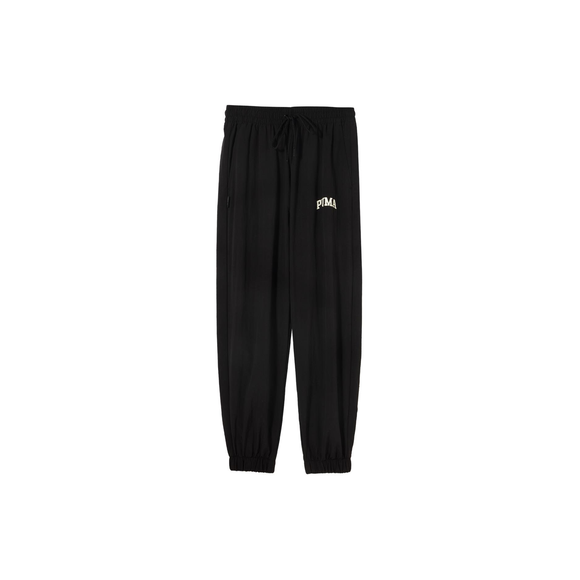 Puma Team WV Pants Letter Print Mid Waist Drawstring Comfortable Cuffed Casual Knit Sports Pants Men pants Black 630358-01 S
Puma Team WV Pants Letter Print Mid Waist Drawstring Comfortable Cuffed Casual Knit Sports Pants Men pants Black 630358-01 S