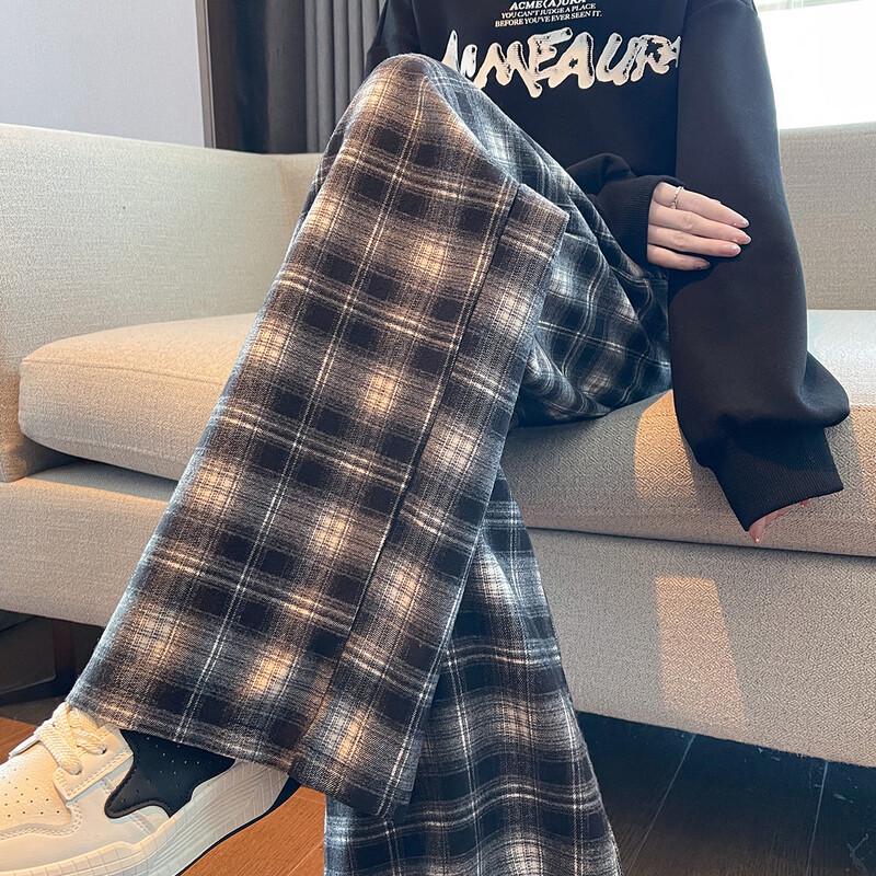 TonLion Women s Retro Plaid Wide-Leg Drawstring Pants XL
TonLion Women s Retro Plaid Wide-Leg Drawstring Pants XL