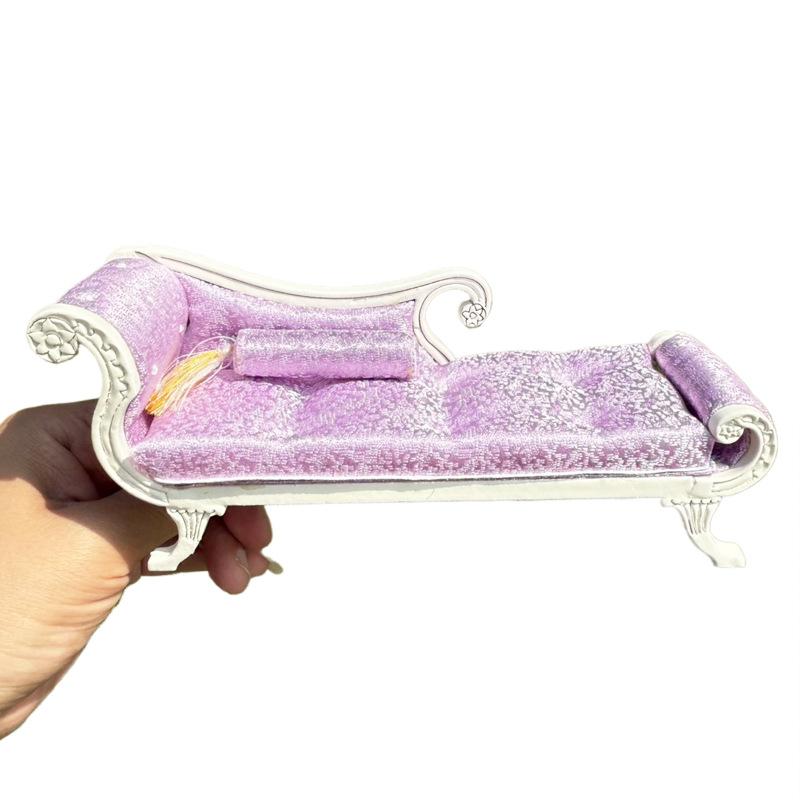 1/12 Dollhouse Simulation Sofa Recliner Model Doll Home Miniature Beauty Couch Furniture Decor Dolls House Home Pretend Toy as the picture
1/12 Dollhouse Simulation Sofa Recliner Model Doll Home Miniature Beauty Couch Furniture Decor Dolls House Home Pretend Toy as the picture
