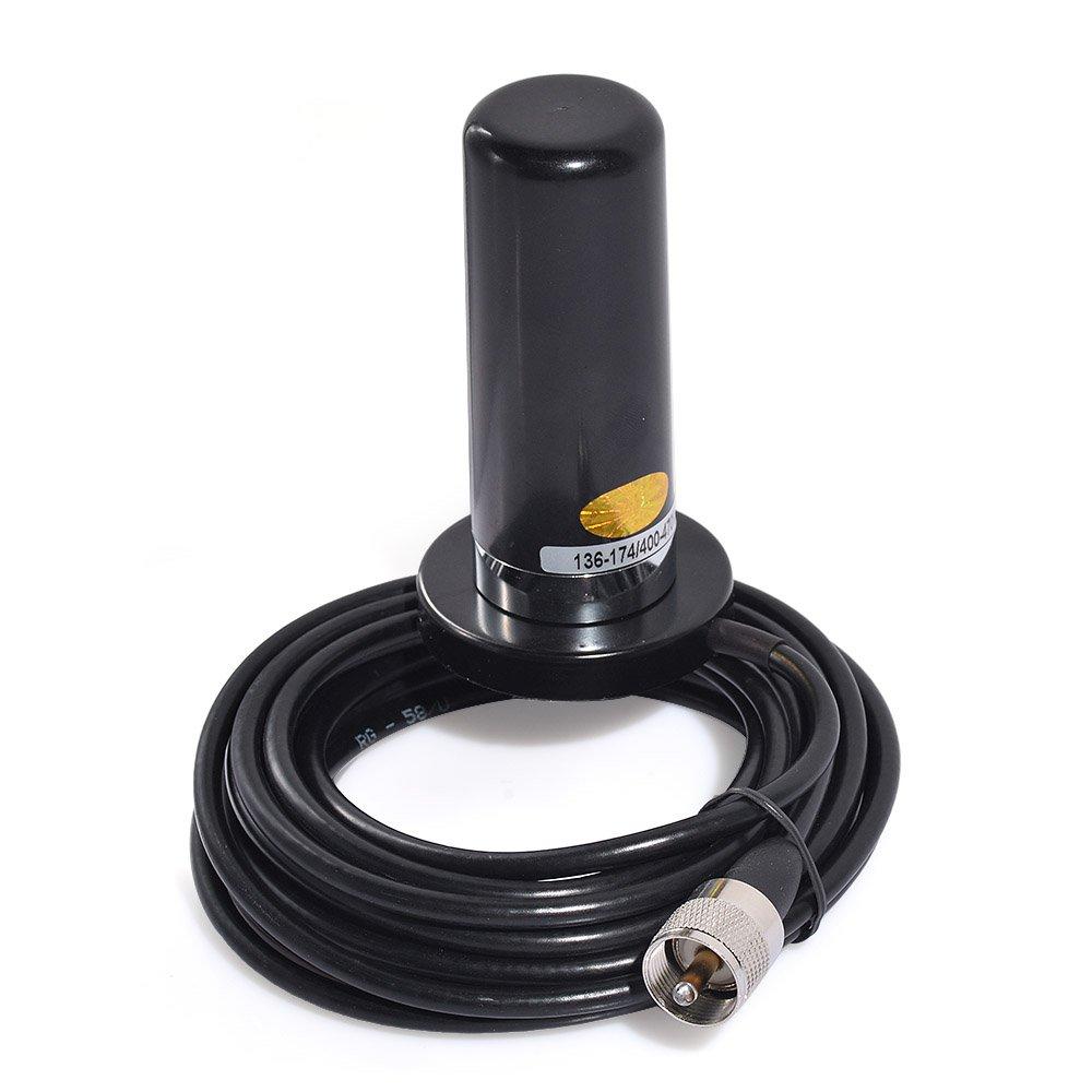 BINGFU 144430MHz Dual Band VHFUHF Amateur Radio Antenna with M-Type Connector and 5m Magnetic Base Extension Cable for Amateur Radios, Ham Radios,
BINGFU 144430MHz Dual Band VHFUHF Amateur Radio Antenna with M-Type Connector and 5m Magnetic Base Extension Cable for Amateur Radios, Ham Radios,