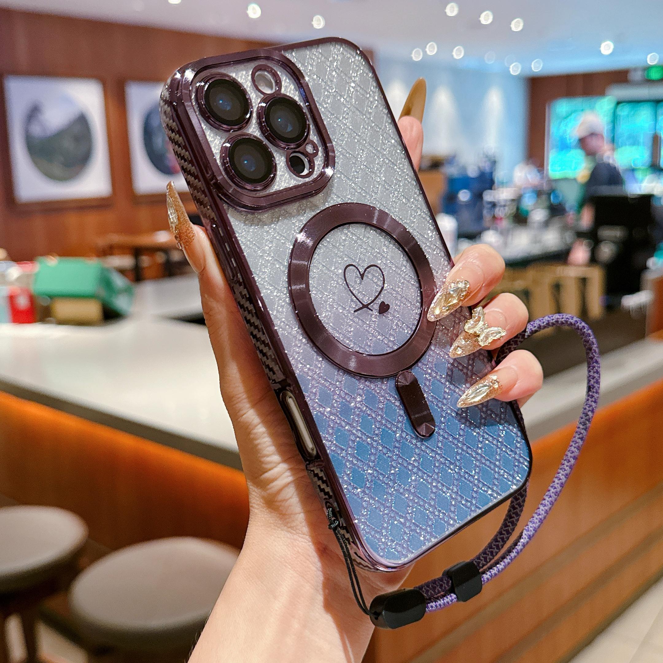 Lanyard Magnetic Gradient Color Glitter Bling Camera Lens Protect Bumper Phone Case For iPhone 17 Air 16 15 Pro Max Samsung S25 S24 Protective Cover Samsung Galaxy S23 Ultra фиолетовый
Lanyard Magnetic Gradient Color Glitter Bling Camera Lens Protect Bumper Phone Case For iPhone 17 Air 16 15 Pro Max Samsung S25 S24 Protective Cover Samsung Galaxy S23 Ultra фиолетовый