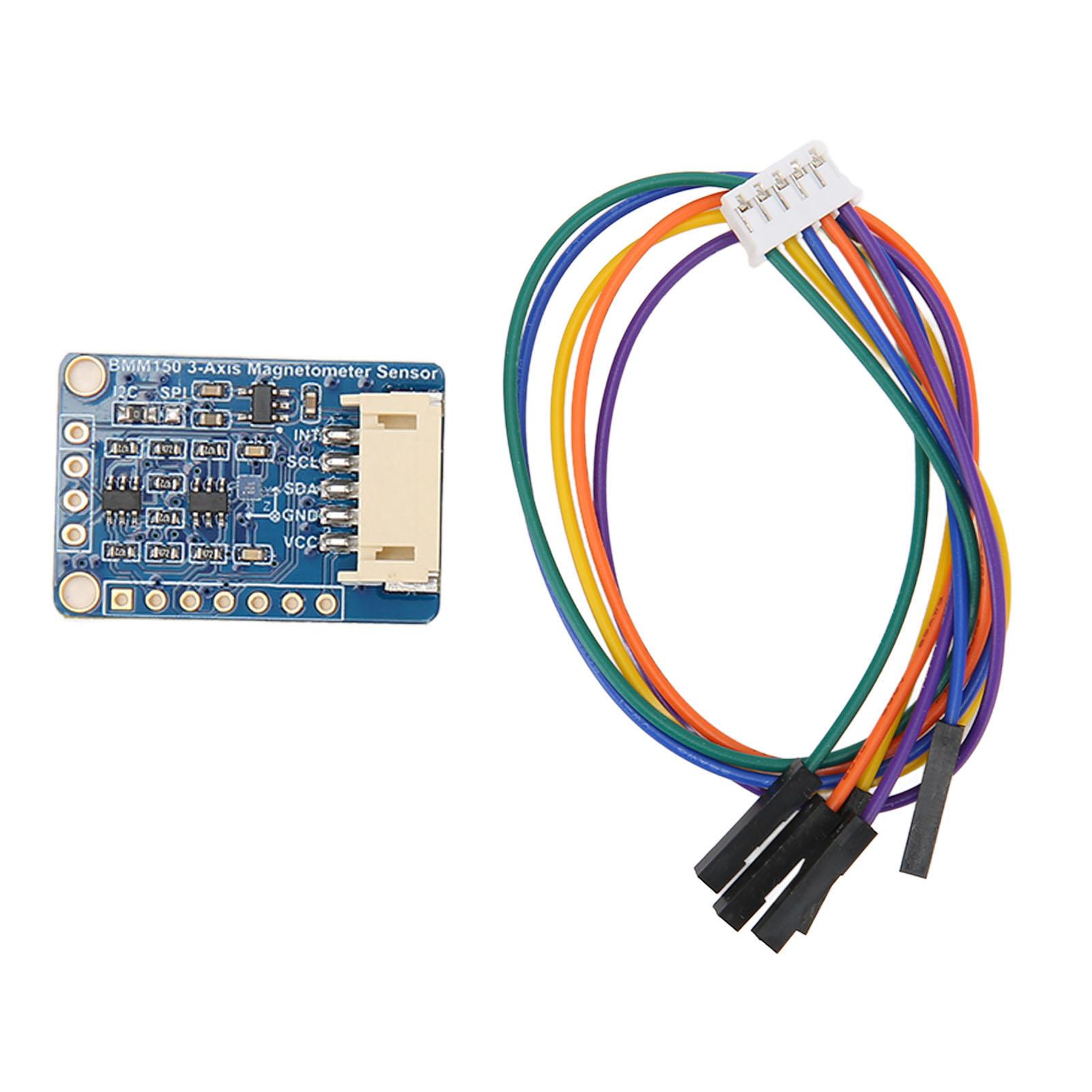 3-осьовий магнітометрний датчик Електронний цифровий компас Модуль датчика магнітного поля для робота
3-осьовий магнітометрний датчик Електронний цифровий компас Модуль датчика магнітного поля для робота