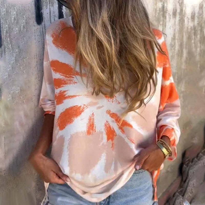 Fashion Printed V-neck Long Sleeved Loose Blouse Women Plus Size Casual Simple Female Top Office Ladies Spring Summer Elegant Shirts Basic T-shirt S помаранчевий
Fashion Printed V-neck Long Sleeved Loose Blouse Women Plus Size Casual Simple Female Top Office Ladies Spring Summer Elegant Shirts Basic T-shirt S помаранчевий