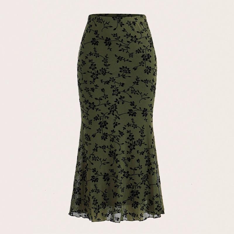Autumn new floral half-body fishtail skirt casual versatile outline graceful posture XXL
Autumn new floral half-body fishtail skirt casual versatile outline graceful posture XXL