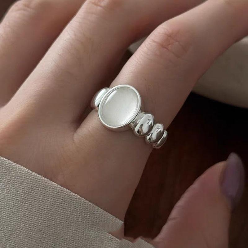 925 Sterling Silver Rings For Women Geometric Fine Jewelry Finger Adjustable Wide Interlines Ring For Party Birthday Gift resizable
925 Sterling Silver Rings For Women Geometric Fine Jewelry Finger Adjustable Wide Interlines Ring For Party Birthday Gift resizable