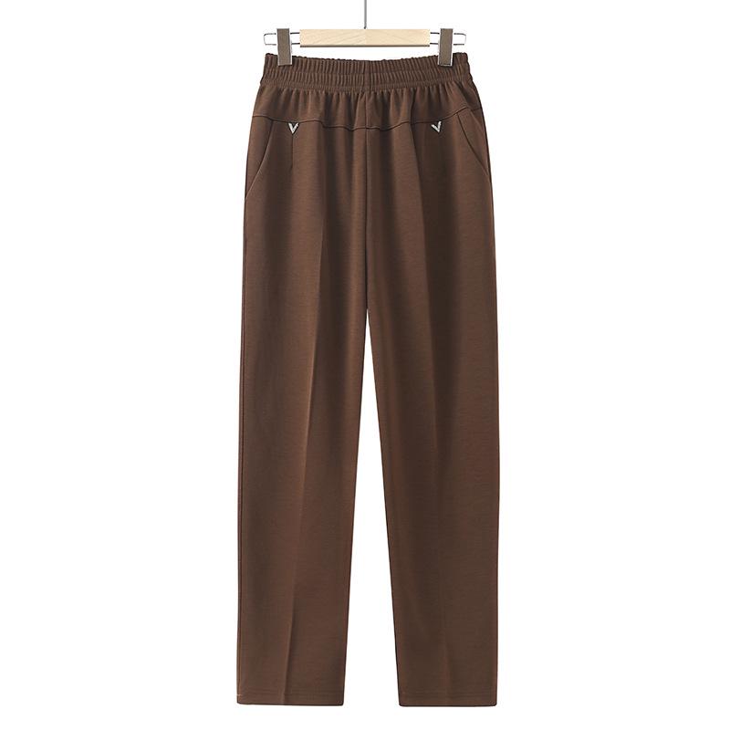 Elastic Waist Straight-Leg Trousers for Middle-Aged and Elderly Women - Versatile Casual Pants with Pockets for Spring and Autumn. 3XL (recommended for 120-135 jin)
Elastic Waist Straight-Leg Trousers for Middle-Aged and Elderly Women - Versatile Casual Pants with Pockets for Spring and Autumn. 3XL (recommended for 120-135 jin)