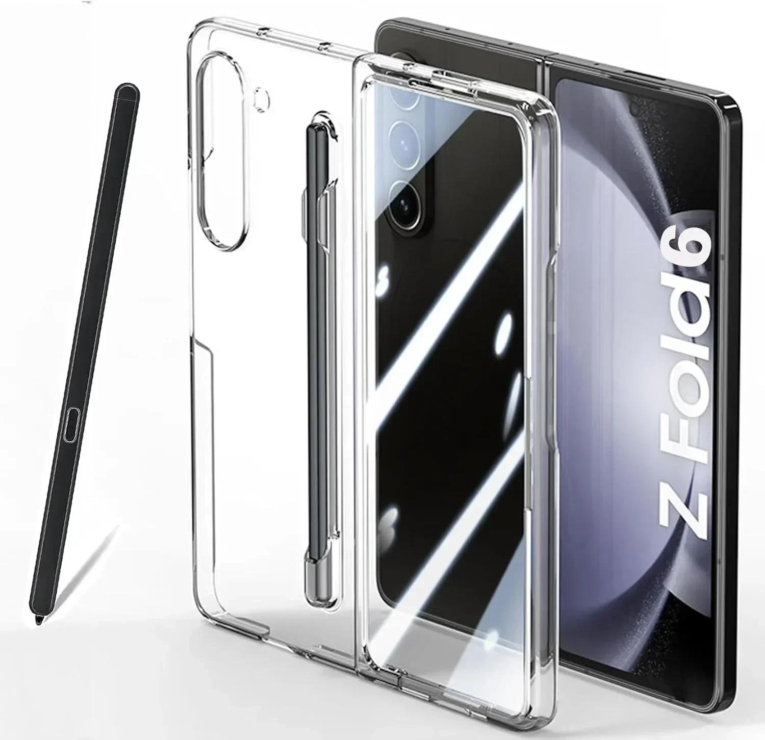 НОВИНКА для Samsung Galaxy Z Fold 7 6 5 Премиум чехлы с S Pen и держателем для S Pen Однотонные со встроенной защитой экрана Матовое покрытие Galaxy Z Fold5 чистый
НОВИНКА для Samsung Galaxy Z Fold 7 6 5 Премиум чехлы с S Pen и держателем для S Pen Однотонные со встроенной защитой экрана Матовое покрытие Galaxy Z Fold5 чистый