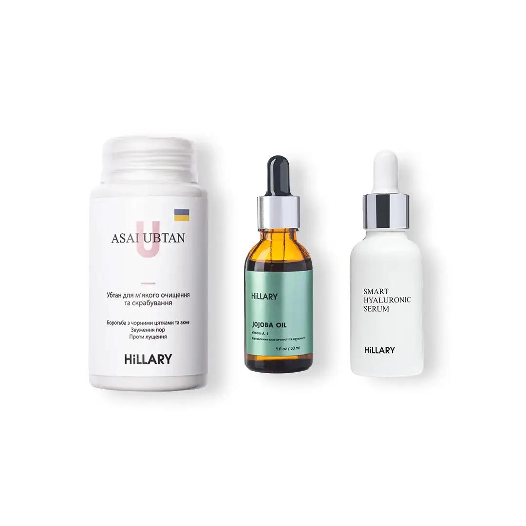 Набір для живлення та зволоження жирної шкіри Autumn nutrition and hydration for oil skin Hillary
Набір для живлення та зволоження жирної шкіри Autumn nutrition and hydration for oil skin Hillary