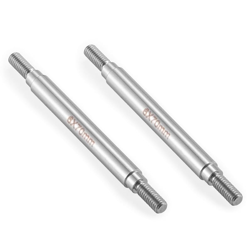 TRZX 1/10 axis SCX10 TRX-4 2Pcs Stainless Steel Pull Rod Link Linkage for RC Crawler Car (70mm)
TRZX 1/10 axis SCX10 TRX-4 2Pcs Stainless Steel Pull Rod Link Linkage for RC Crawler Car (70mm)