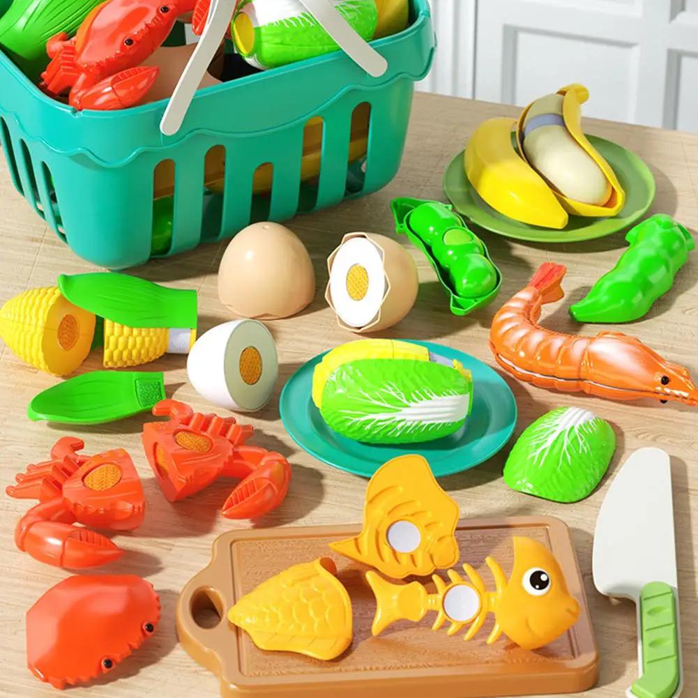 Fruit Cutting Pretend Play Toys For Kids Kitchen Pretend Fruit Vegetables Accessories Educational Toy Food Kit For Toddler Z2G7
Fruit Cutting Pretend Play Toys For Kids Kitchen Pretend Fruit Vegetables Accessories Educational Toy Food Kit For Toddler Z2G7