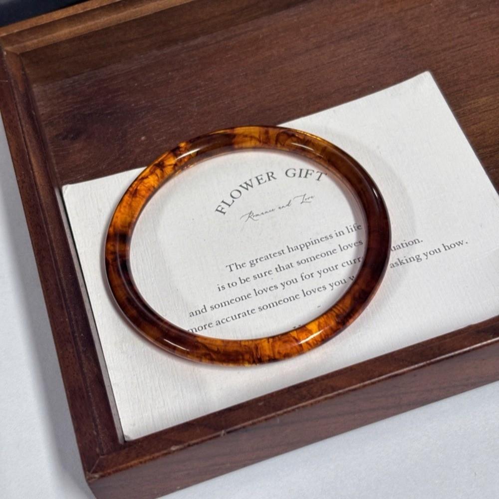 Colorful Resin Bangles Smudged Lady s Bracelet New Wrist Bracelets Gifts Style 04
Colorful Resin Bangles Smudged Lady s Bracelet New Wrist Bracelets Gifts Style 04