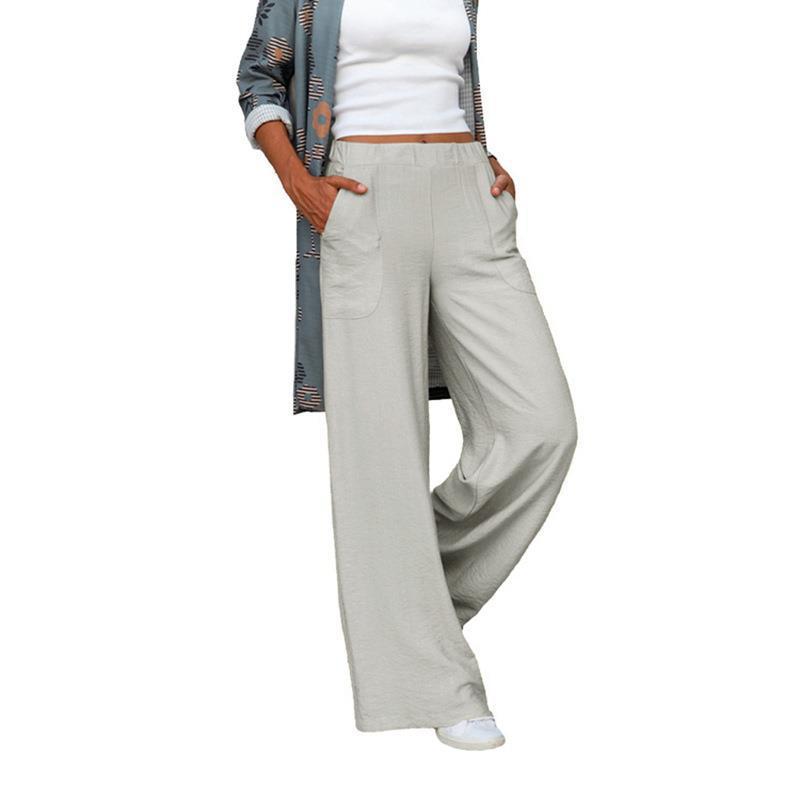 2025 Autumn/Winter Plus Size Women s Drapey Casual Wide-Leg Pants, Solid Color, Elastic Waist 3XL светло-серый
2025 Autumn/Winter Plus Size Women s Drapey Casual Wide-Leg Pants, Solid Color, Elastic Waist 3XL светло-серый