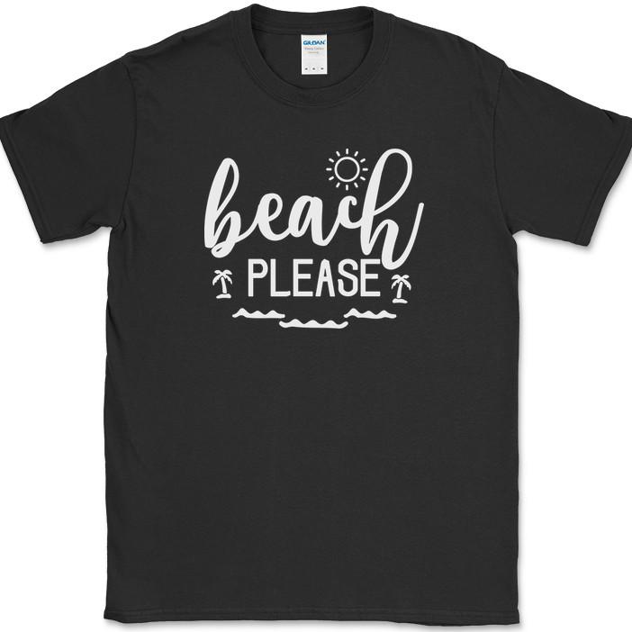 Beach Please T-Shirt Funny Ocean Family Vacation Humor Gift Text Tee L
Beach Please T-Shirt Funny Ocean Family Vacation Humor Gift Text Tee L