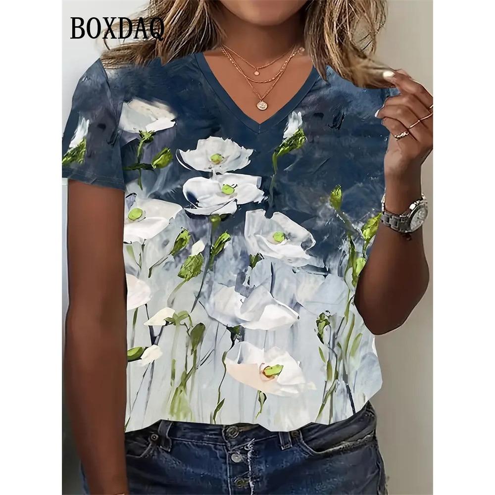 Summer Vintage Flowers 3D Print Shirts Daily Casual V-Neck Short Sleeve Tops Loose Plus Size Tees 6XL
Summer Vintage Flowers 3D Print Shirts Daily Casual V-Neck Short Sleeve Tops Loose Plus Size Tees 6XL
