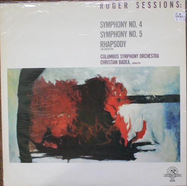 LP Record ROGER SESSIONS - COLUMBUS SYMPHONY - Symphony No. 4 / Symphony No. 5 / R NW3451 New World Recor 1987 US Classical Used
LP Record ROGER SESSIONS - COLUMBUS SYMPHONY - Symphony No. 4 / Symphony No. 5 / R NW3451 New World Recor 1987 US Classical Used