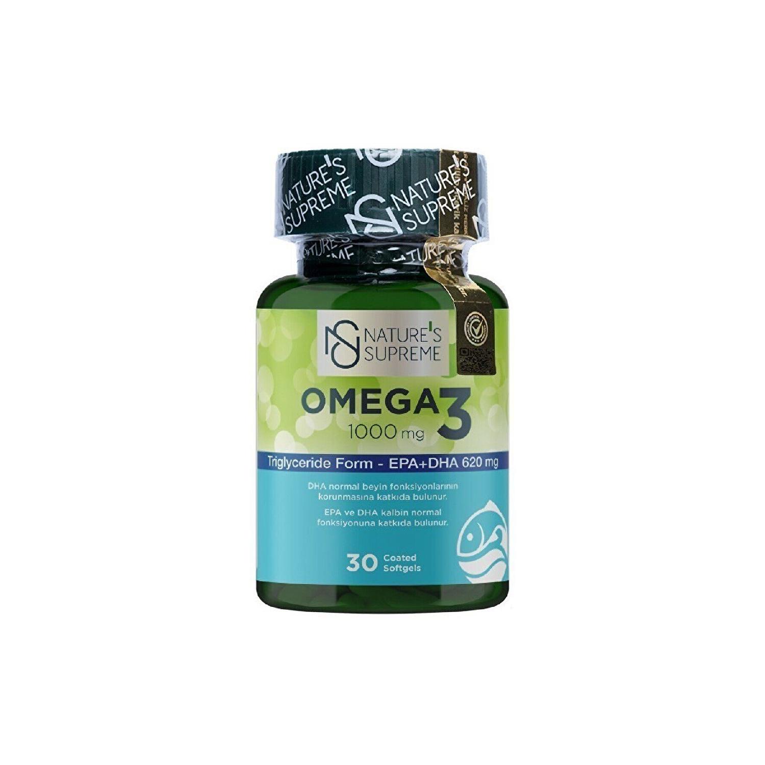 Omega 3 1000 Mg 30 Capsules
Omega 3 1000 Mg 30 Capsules