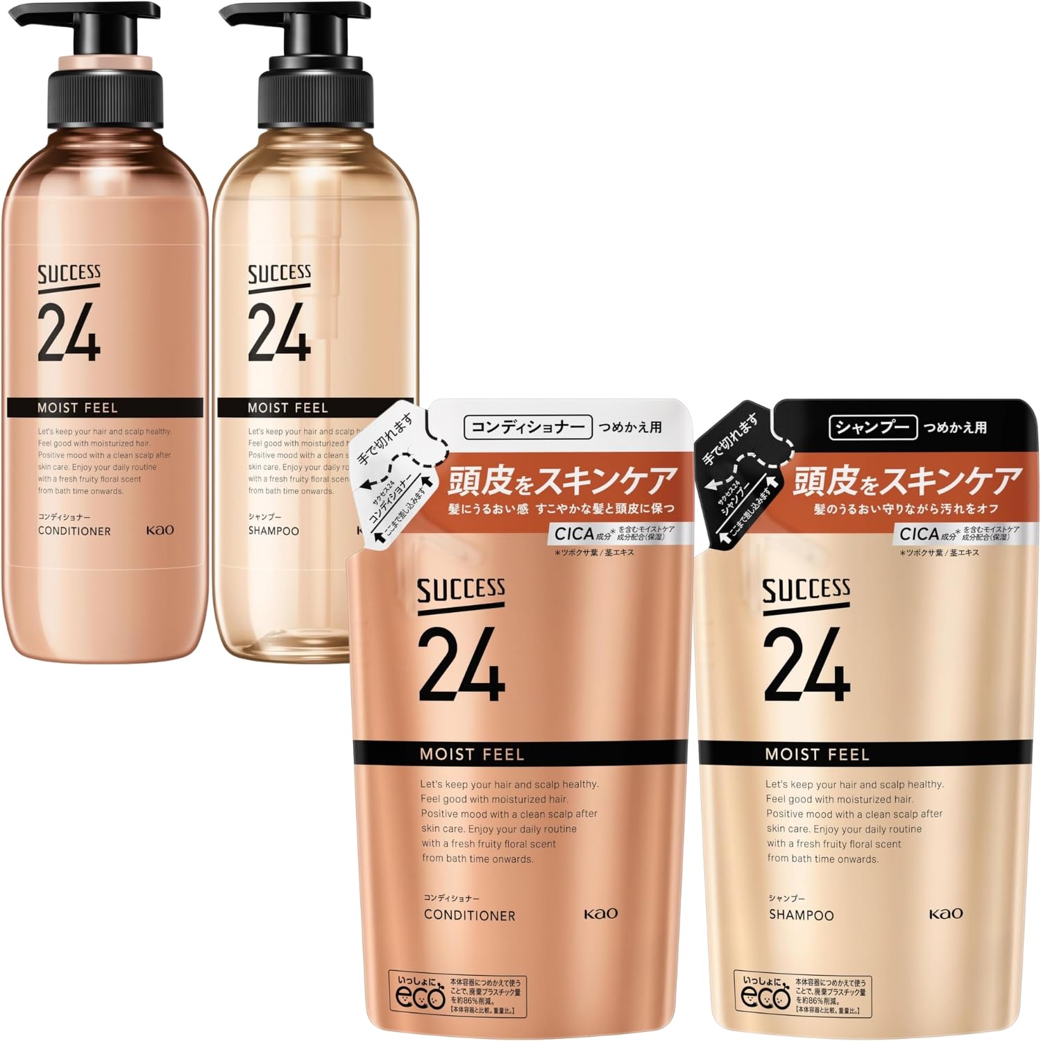 Kao Success 24 Moist Feel Conditioner 400 мл Moist Feel Shampoo 400 мл Сменный блок кондиционера 320 мл Сменный блок шампуня 320 мл Набор из 1 шт. 8LINK + + +
Kao Success 24 Moist Feel Conditioner 400 мл Moist Feel Shampoo 400 мл Сменный блок кондиционера 320 мл Сменный блок шампуня 320 мл Набор из 1 шт. 8LINK + + +