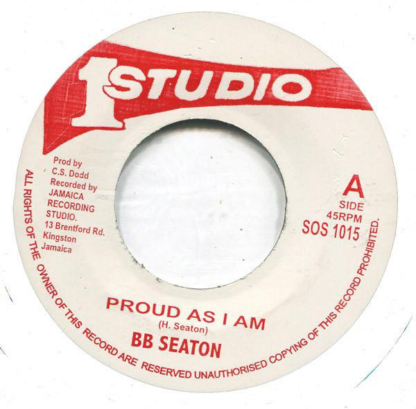 7inch Record B.B. SEATON - Proud As I Am SOS1015 Studio One 2006 UK Reggae, Ska & Dub Used
7inch Record B.B. SEATON - Proud As I Am SOS1015 Studio One 2006 UK Reggae, Ska & Dub Used