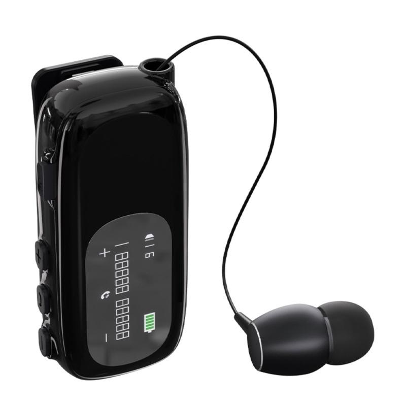 Business Clip On Bluetooth-compatible Headsets Featuring Retractable Design Noise Reduction Technology & Fast Charging for Sports чорний
Business Clip On Bluetooth-compatible Headsets Featuring Retractable Design Noise Reduction Technology & Fast Charging for Sports чорний