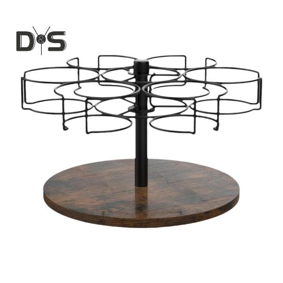 Подстаканник-органайзер для стаканов объемом 40 унций с вращающейся конструкцией, 6-кольцевая подставка для стаканов для хранения на кухне и декора, подставка под стакан из углеродистой стали чёрный
Подстаканник-органайзер для стаканов объемом 40 унций с вращающейся конструкцией, 6-кольцевая подставка для стаканов для хранения на кухне и декора, подставка под стакан из углеродистой стали чёрный