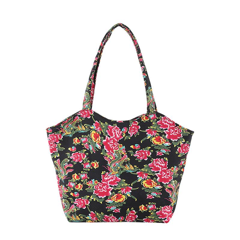Северо-восточная большая женская сумка с цветком, модная сумка через плечо 2024, ранняя весна, новая модная повседневная сумка, женская сумка-тоут чёрный
Северо-восточная большая женская сумка с цветком, модная сумка через плечо 2024, ранняя весна, новая модная повседневная сумка, женская сумка-тоут чёрный