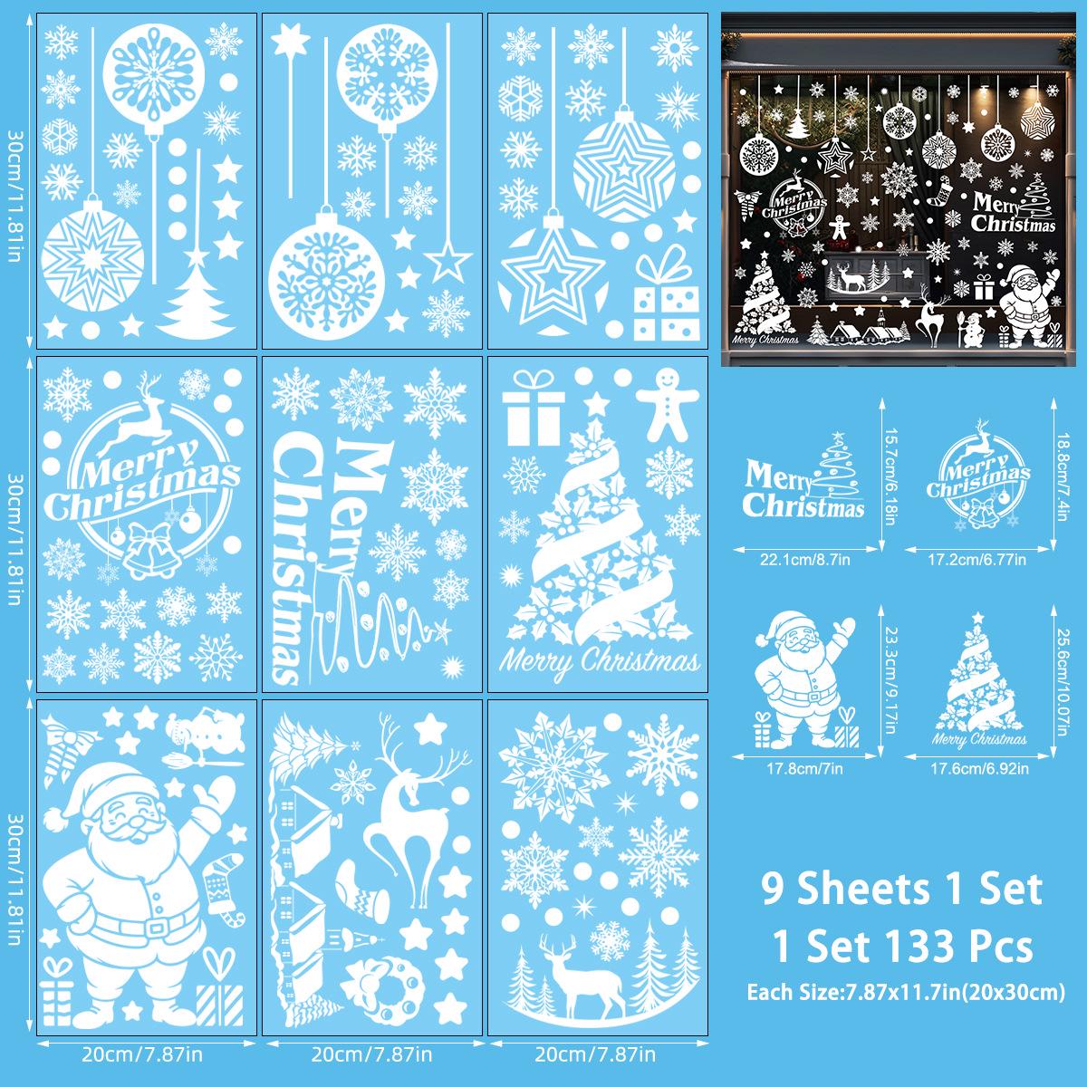 Рождественские наклейки на окна 2025: Санта, Олень, Шары для Торговых Центров
Рождественские наклейки на окна 2025: Санта, Олень, Шары для Торговых Центров