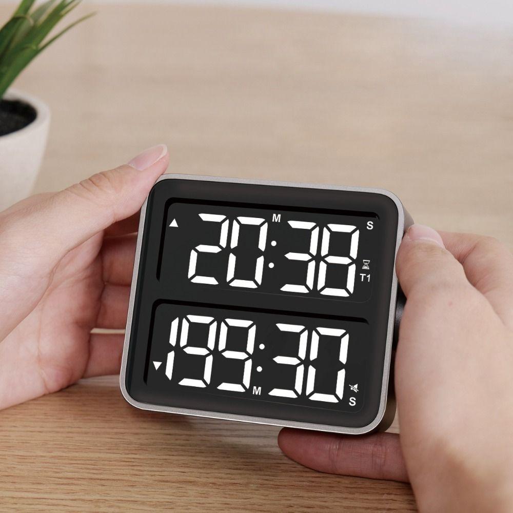 Rechargeable Visual Timer Minimal Alarm Clock New Pomodoro Timer Countdown Study сірий
Rechargeable Visual Timer Minimal Alarm Clock New Pomodoro Timer Countdown Study сірий