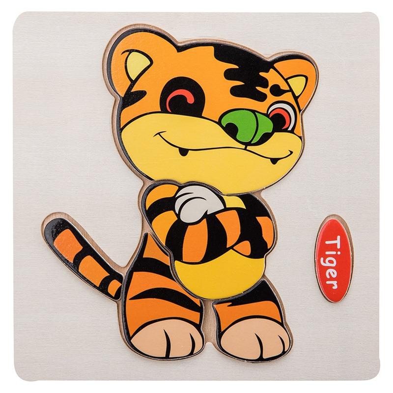Montessori Wooden 3D Puzzle Jigsaw Toys For Children Cartoon Animal Vehicle Wood Puzzles Intelligence Kids Baby Educational Toy
Montessori Wooden 3D Puzzle Jigsaw Toys For Children Cartoon Animal Vehicle Wood Puzzles Intelligence Kids Baby Educational Toy
