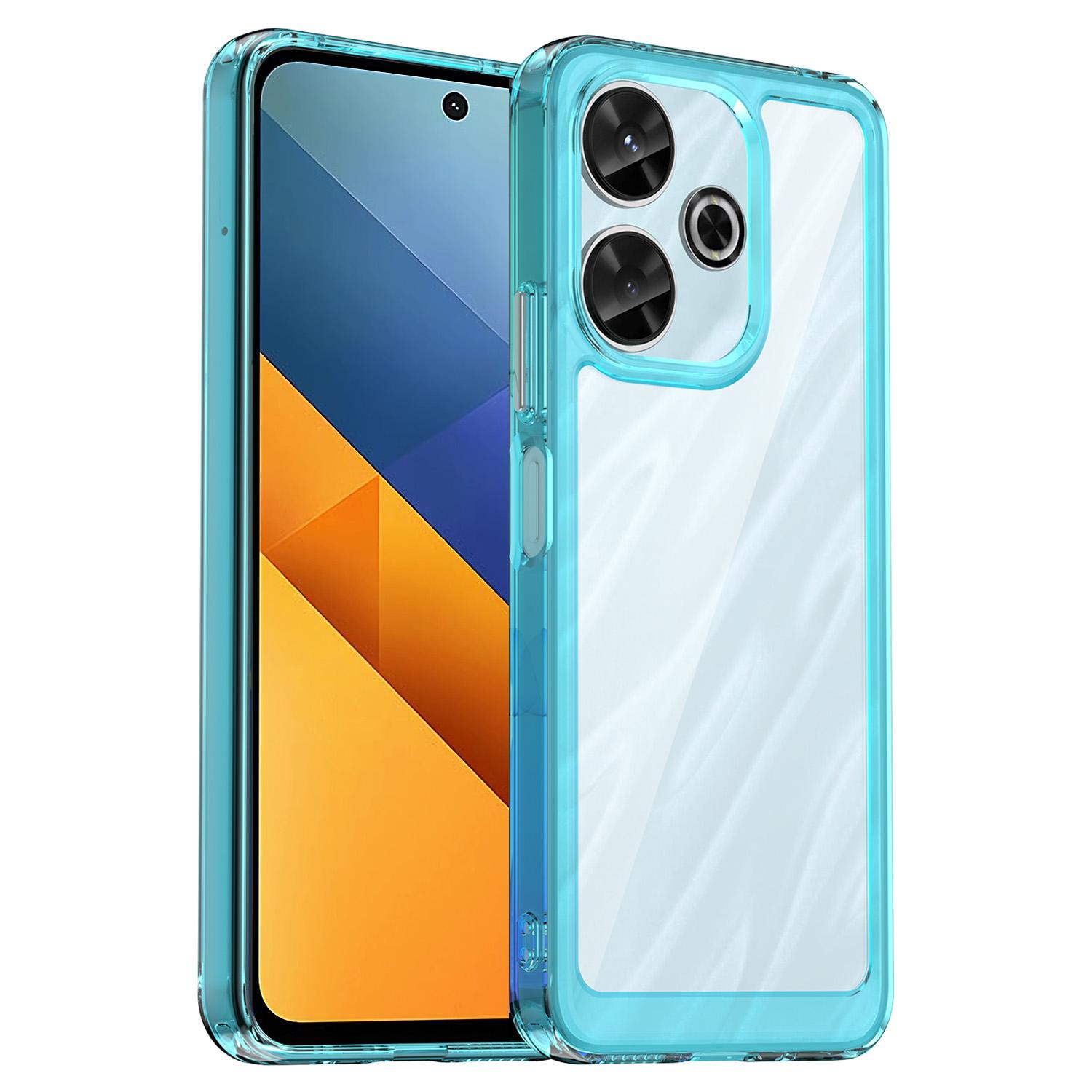 For Xiaomi Redmi 13 5G/13 4G/Note 13R 5G/Poco M6 4G Case TPU+Acrylic Anti-Drop Phone Cover Transparent Blue
For Xiaomi Redmi 13 5G/13 4G/Note 13R 5G/Poco M6 4G Case TPU+Acrylic Anti-Drop Phone Cover Transparent Blue