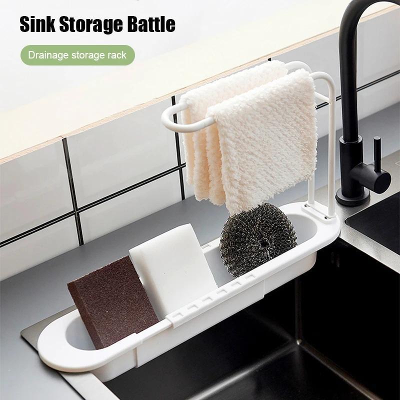 1pc Telescopic Kitchen Shelf, Large Capacity Drainage Basket, Kitchen Sink Accessories сірий
1pc Telescopic Kitchen Shelf, Large Capacity Drainage Basket, Kitchen Sink Accessories сірий