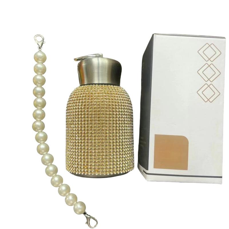 New Fashion Pearl Bracelet Water Cup High Luxury Diamond Water Cup Thermos Cup Home Out Stainless Steel Student Belly Cup 300 золотой
New Fashion Pearl Bracelet Water Cup High Luxury Diamond Water Cup Thermos Cup Home Out Stainless Steel Student Belly Cup 300 золотой
