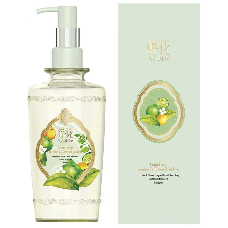 Bee & Flower Jasmine & Green Mandarin Liquid Soap 295g
Bee & Flower Jasmine & Green Mandarin Liquid Soap 295g