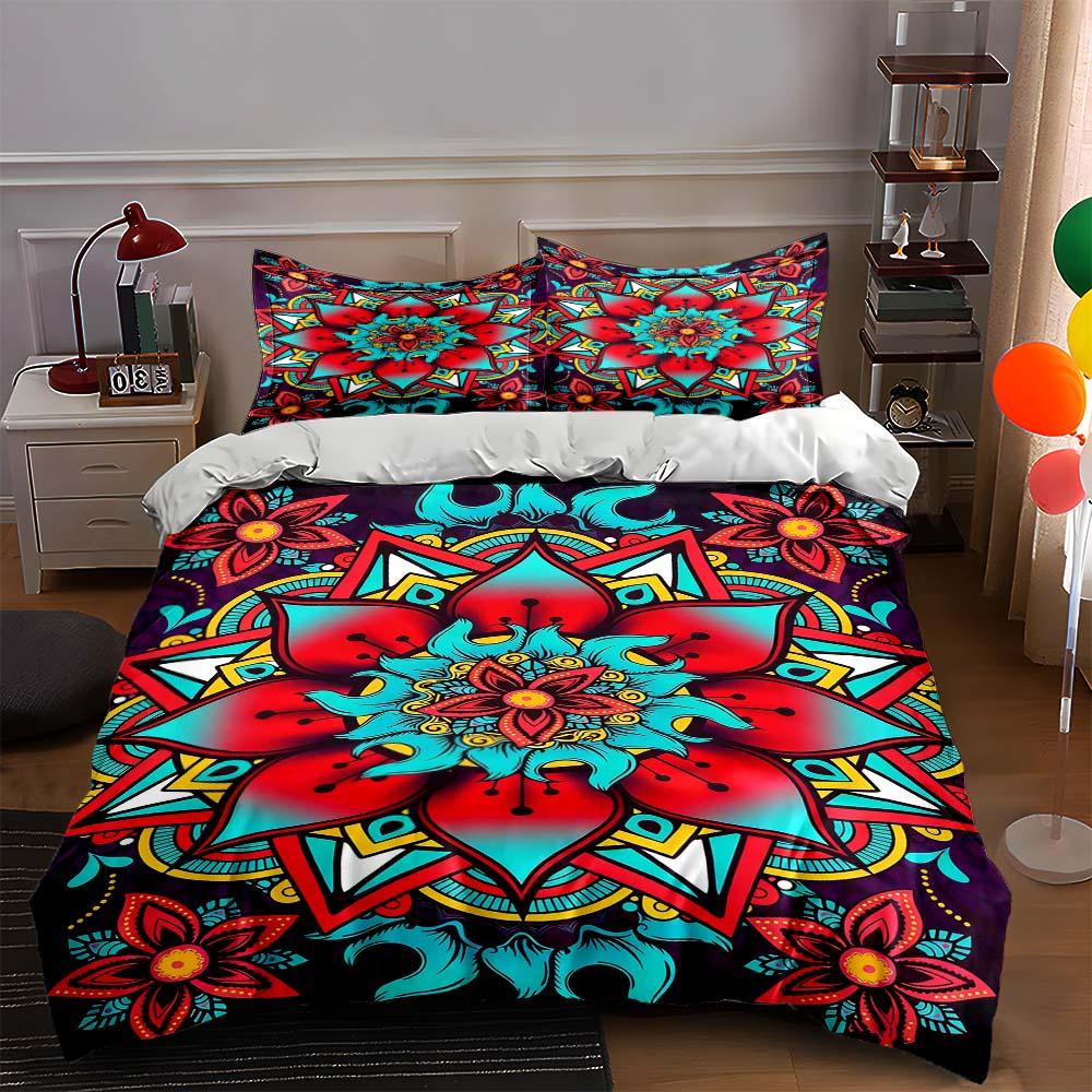 Colorful, geometric, intricate. Bedding Duvet cover sets Duvet covers Pillowcases gifts (1 * Duvet Cover 2 * Pillowcases, without duvet insert) 135x200cm
Colorful, geometric, intricate. Bedding Duvet cover sets Duvet covers Pillowcases gifts (1 * Duvet Cover 2 * Pillowcases, without duvet insert) 135x200cm