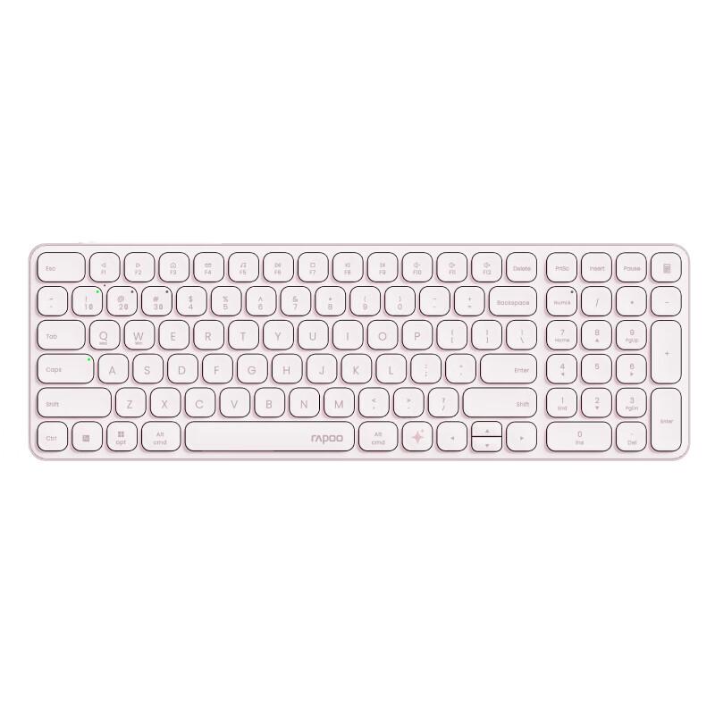 Rapoo E9350L AI Multi-Mode Wireless Keyboard
Rapoo E9350L AI Multi-Mode Wireless Keyboard