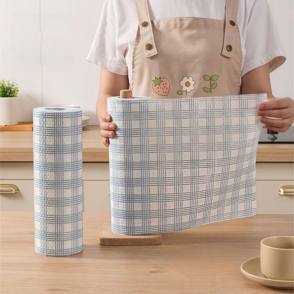2 Rolls Plaid Pattern Dishcloth Oil Absorbent Kitchen Cleaning Cloth Washcloth Living Room Dishcloth
2 Rolls Plaid Pattern Dishcloth Oil Absorbent Kitchen Cleaning Cloth Washcloth Living Room Dishcloth