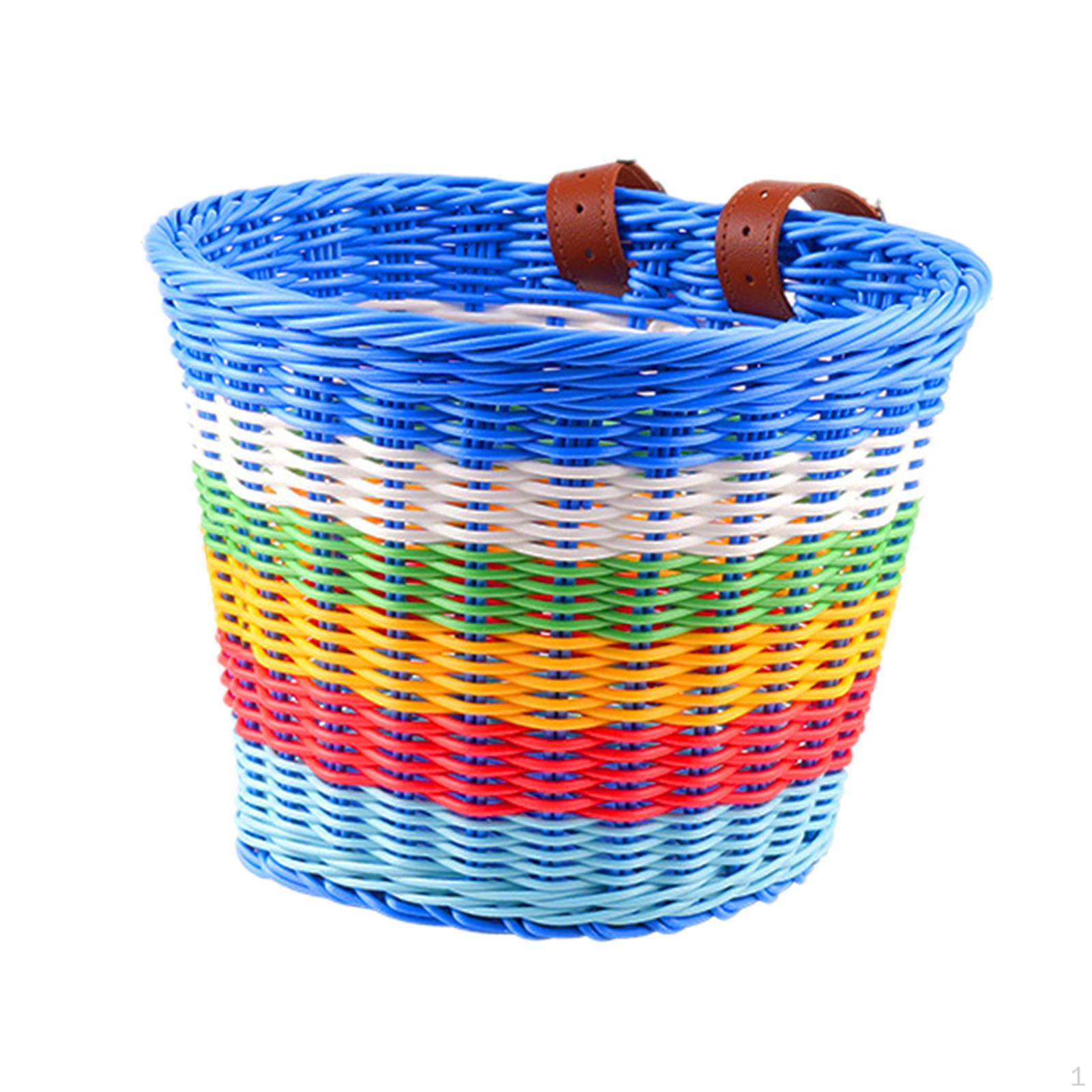 Детская велосипедная корзина, портативная велосипедная корзина, тканая корзина, передняя часть велосипеда с регулируемыми ремнями Small
Детская велосипедная корзина, портативная велосипедная корзина, тканая корзина, передняя часть велосипеда с регулируемыми ремнями Small