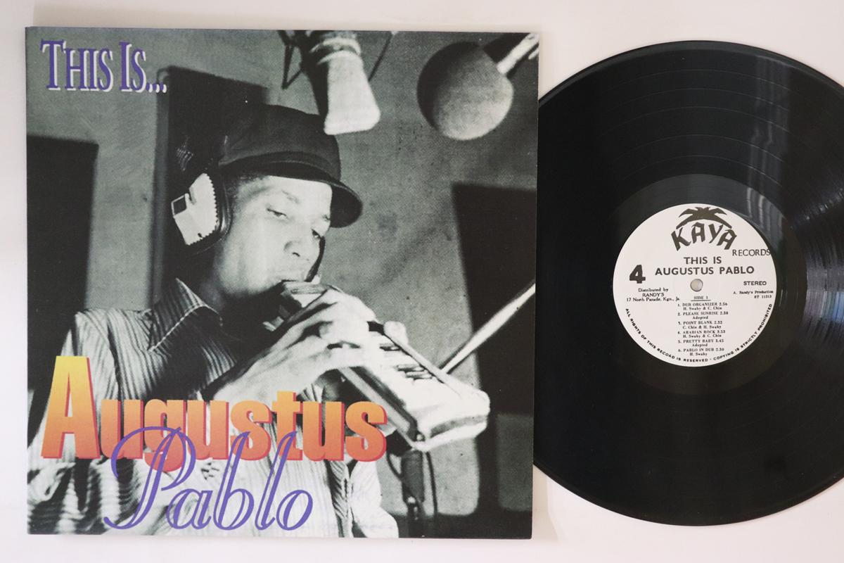 LP Record AUGUSTUS PABLO - This Is Augustus Pablo ST11213 KAYA RECORDS 1997 Reggae, Ska & Dub Used
LP Record AUGUSTUS PABLO - This Is Augustus Pablo ST11213 KAYA RECORDS 1997 Reggae, Ska & Dub Used