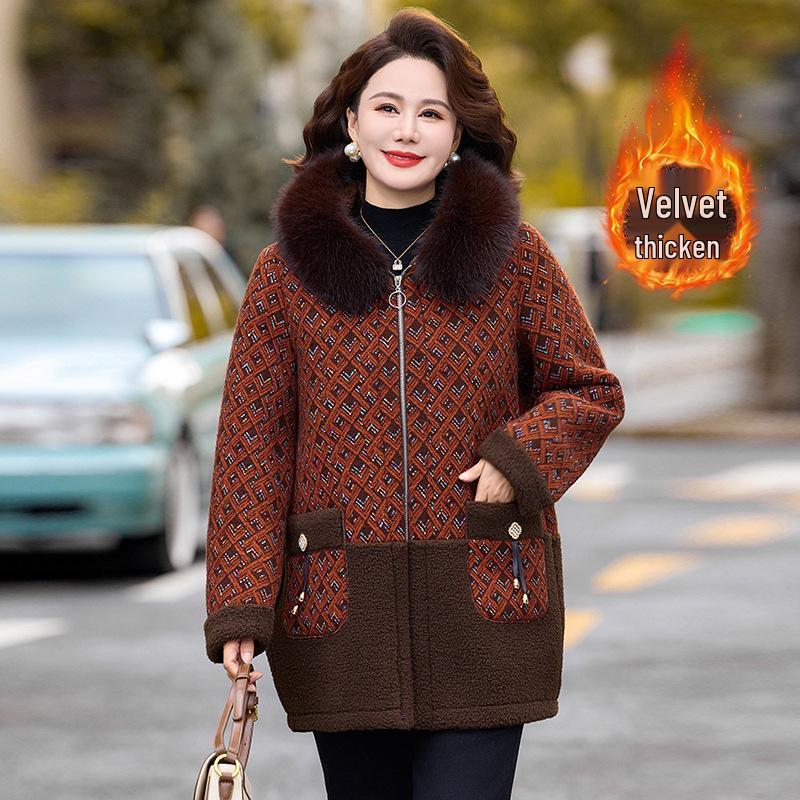 2025 Winter Cotton Padded Jacket for Middle-Aged and Elderly - Thick Woolen Coat 4XL помаранчевий
2025 Winter Cotton Padded Jacket for Middle-Aged and Elderly - Thick Woolen Coat 4XL помаранчевий