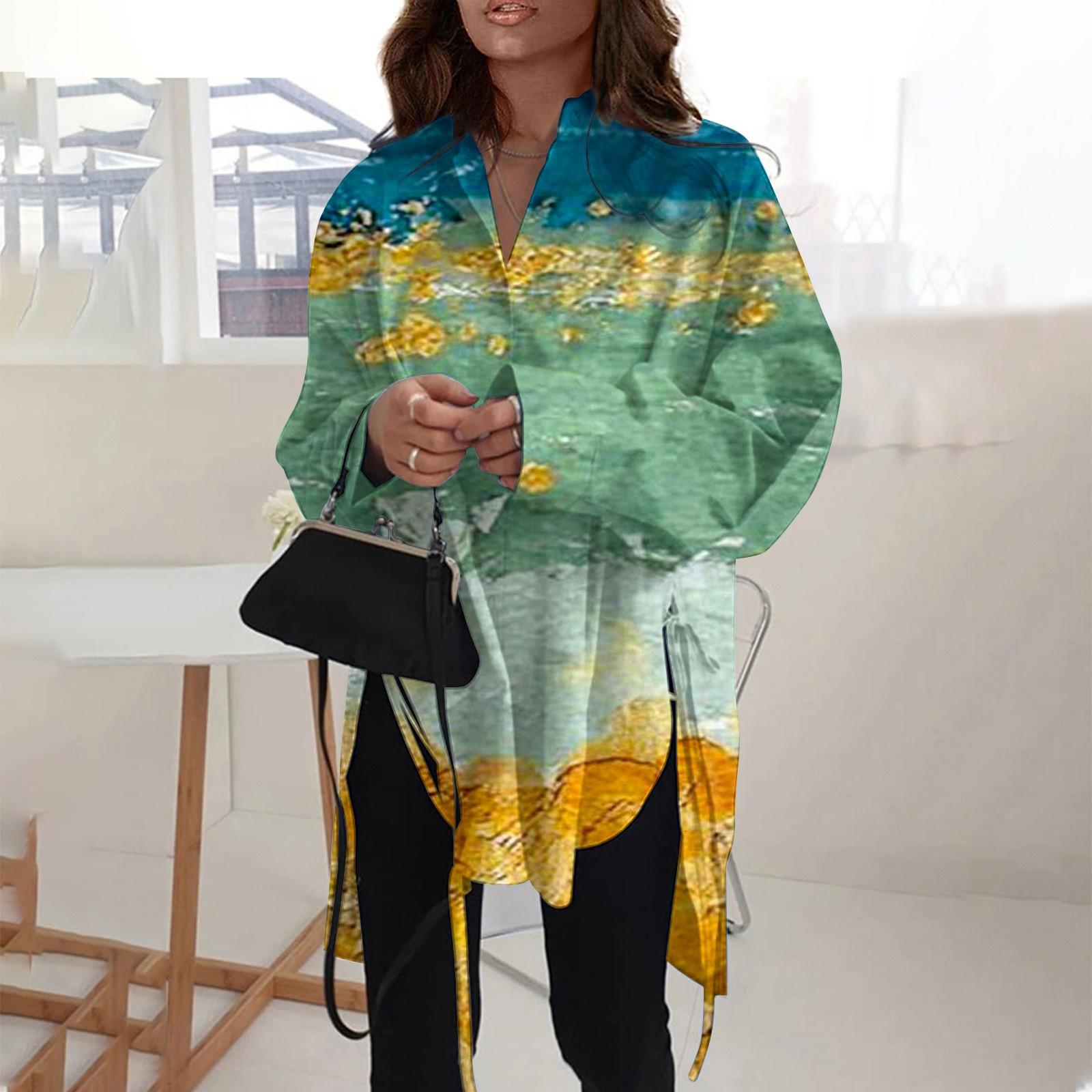 Модная повседневная однотонная рубашка с длинными рукавами и лацканами свободного типа для женщин L темно-зеленого
Модная повседневная однотонная рубашка с длинными рукавами и лацканами свободного типа для женщин L темно-зеленого