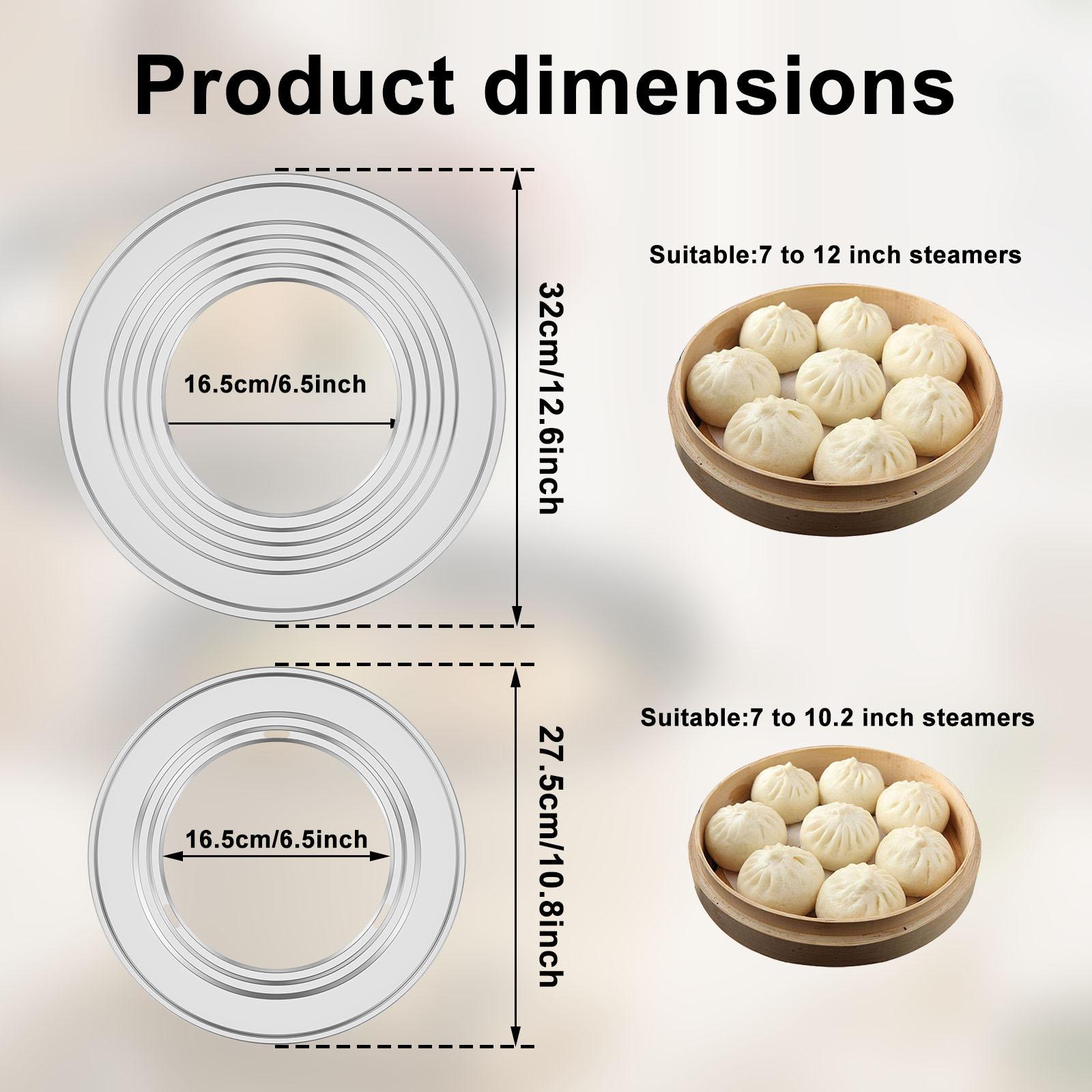 2 шт. Кольцо для бамбуковой пароварки Кольцо для пароварки из нержавеющей стали Многофункциональный адаптер для пароварки для пельменей для кухни Пекарни пароварка
2 шт. Кольцо для бамбуковой пароварки Кольцо для пароварки из нержавеющей стали Многофункциональный адаптер для пароварки для пельменей для кухни Пекарни пароварка