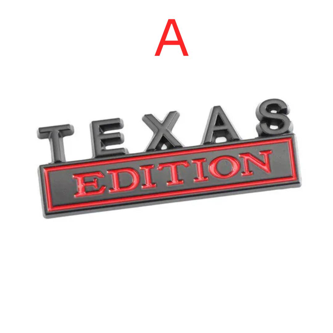 3D металлическая наклейка, эмблема Texas Edition, логотип, багажник, корпус для J/eep F/ord F-150 C/hevrolet C/hevy A
3D металлическая наклейка, эмблема Texas Edition, логотип, багажник, корпус для J/eep F/ord F-150 C/hevrolet C/hevy A