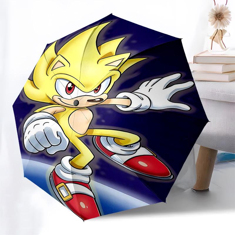 1pc Sonic the Hedgehog Super Sonic Automatic Opening Folding Umbrella - 3-Tier Design, 8-Bone Iron Frame Outdoor Umbrella, Ideal Gift for Fans, Travel
1pc Sonic the Hedgehog Super Sonic Automatic Opening Folding Umbrella - 3-Tier Design, 8-Bone Iron Frame Outdoor Umbrella, Ideal Gift for Fans, Travel